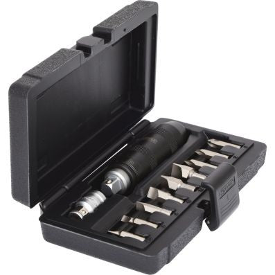 KS TOOLS 515.1003 Professional 11-Piece Square Drive Screwdriver Set with Case